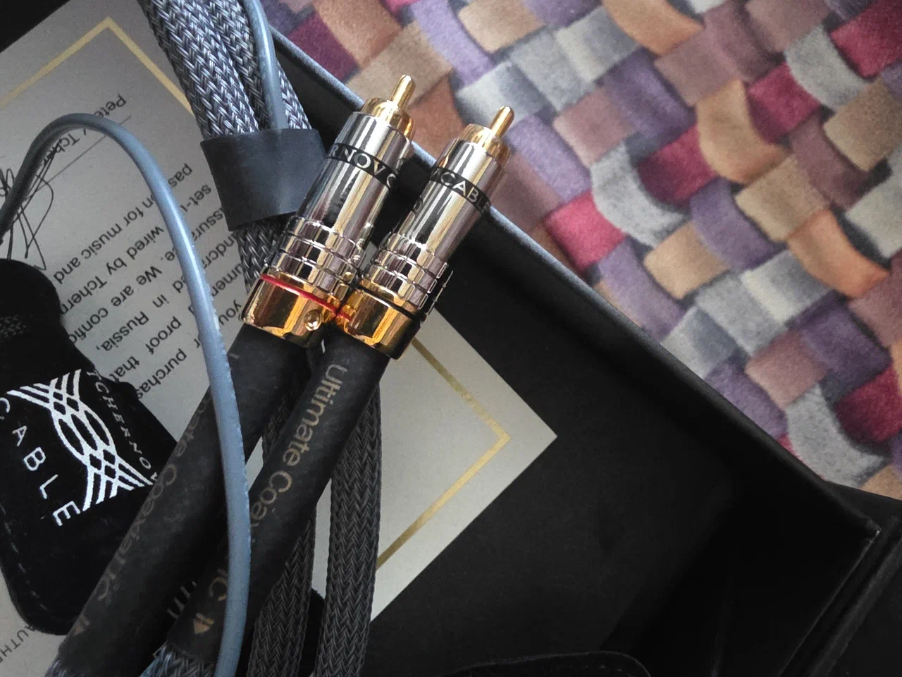 Tchernov Ultimate Coaxial IC Phono